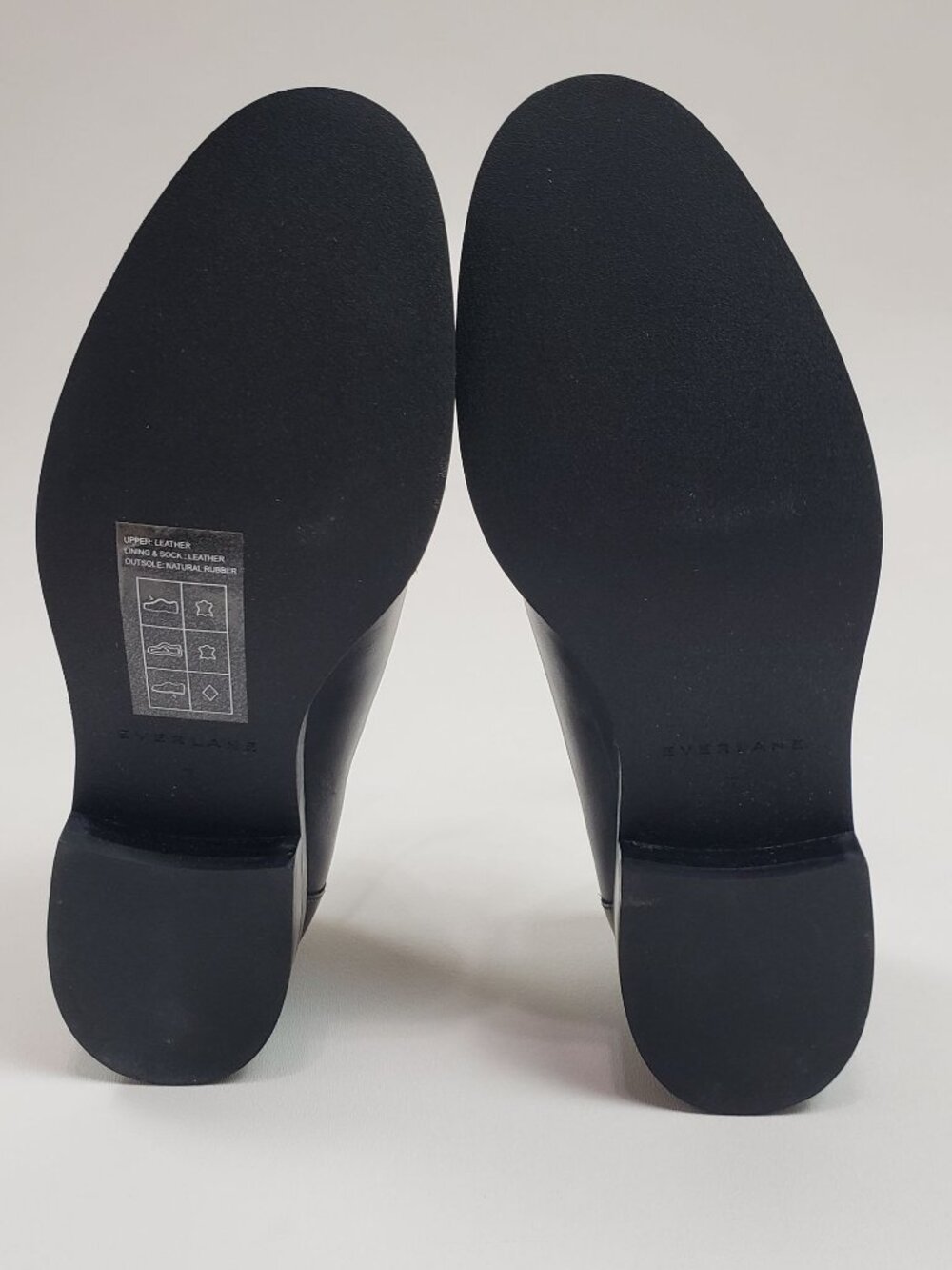 Everlane Modern Loafer Black Leather Women’s 7 Classic Minimalist Slip On - Picture 12 of 16